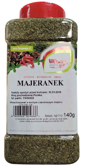 Poj.Majeranek 140g  Wega - Królewiecka 18 - Zakiszeni.sklep.pl.png