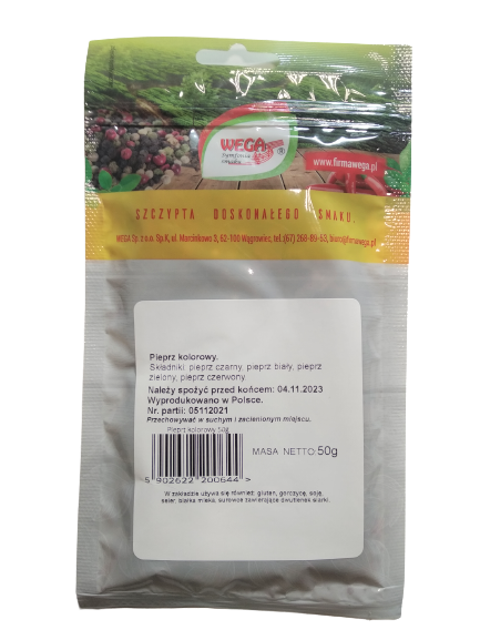 Pieprz kolorowy 50g  Wega - Królewiecka 18 - Zakiszeni.sklep.pl a.png